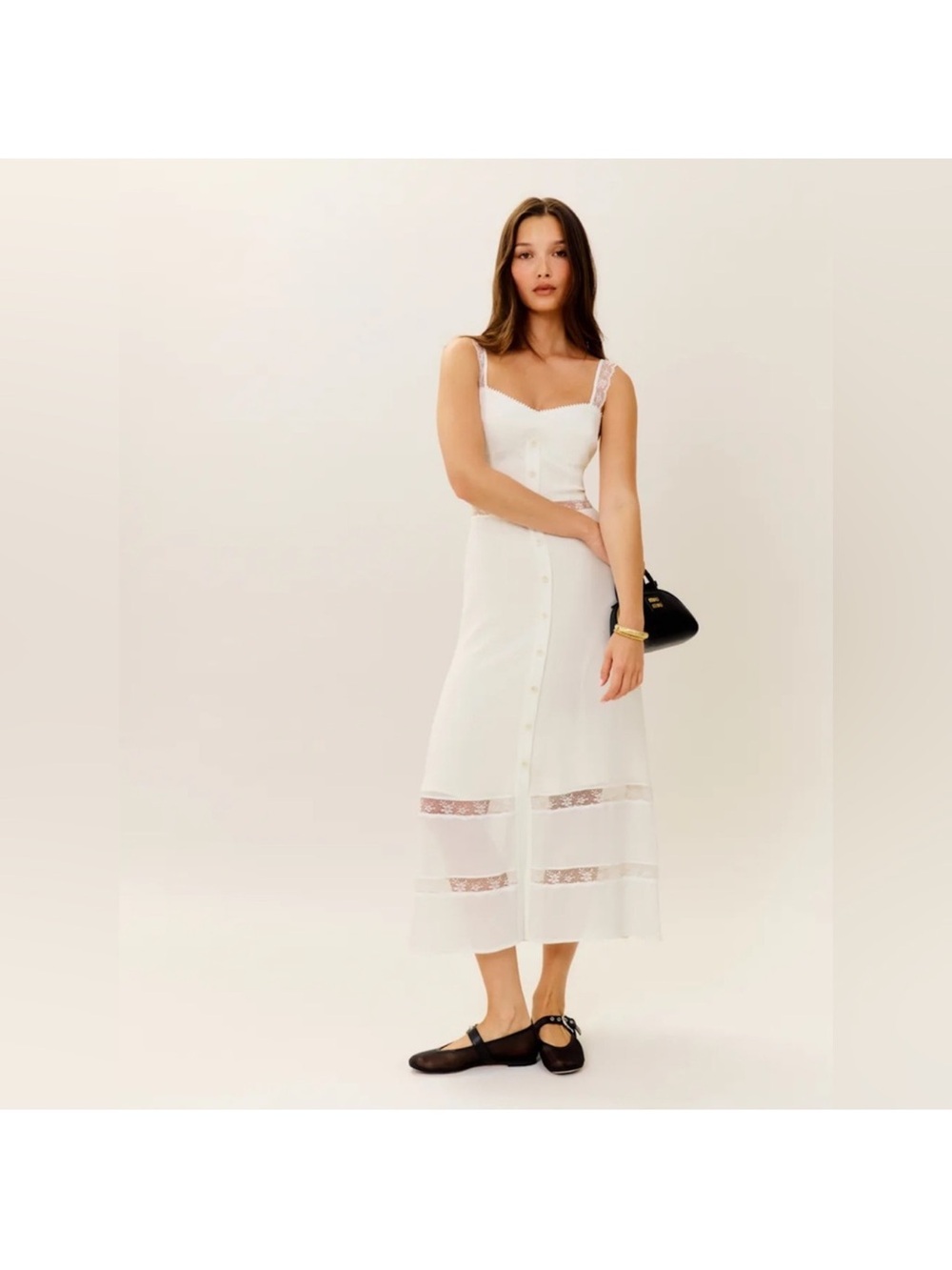 NWT Reformation Wynton Dress size 14